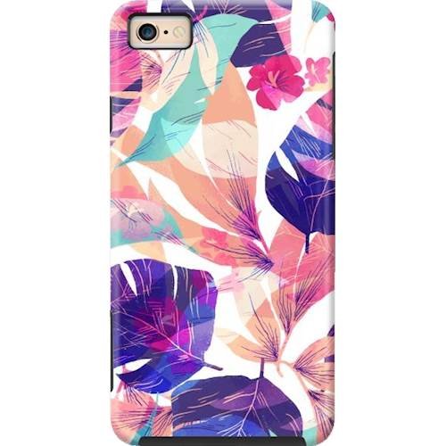 strongfit designers series case for apple iphone 6 and 6s - watercolor summer flowers