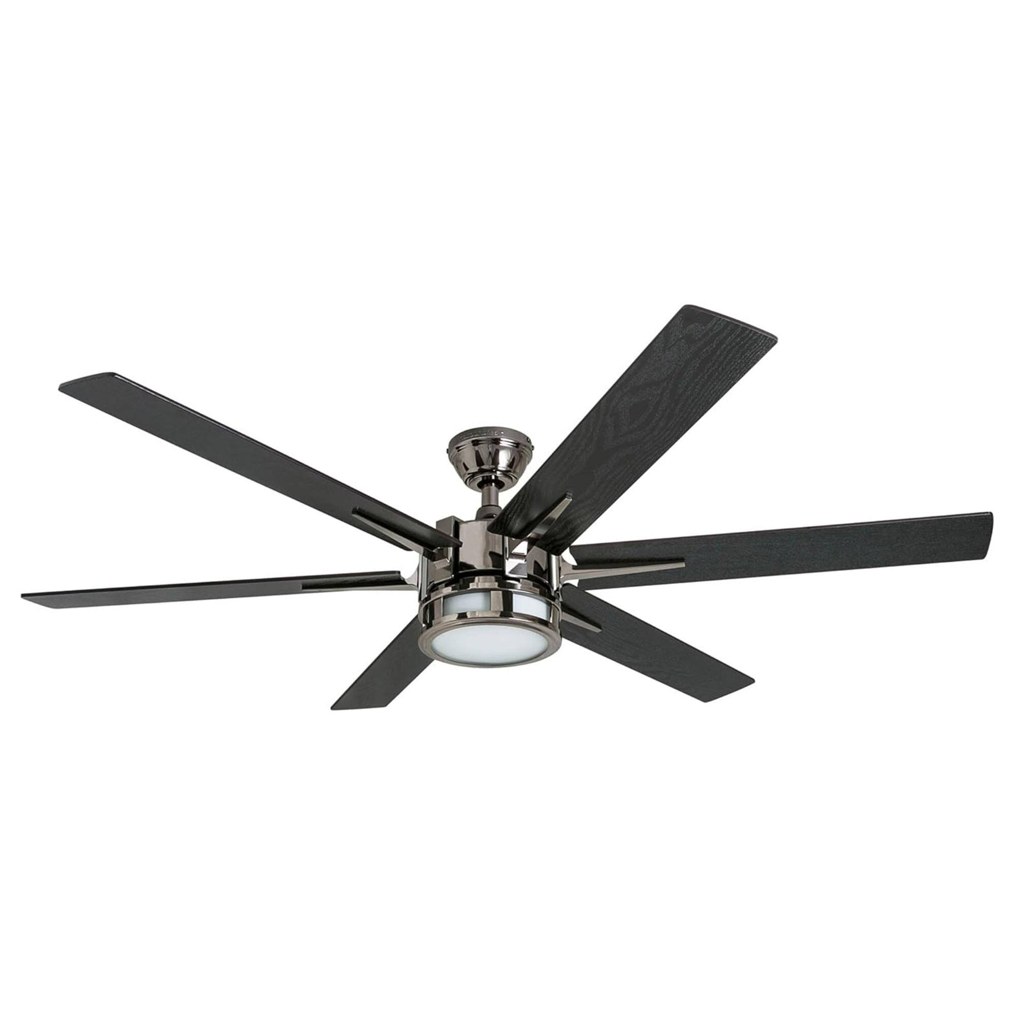Front. Honeywell - Honeywell Kaliza Ceiling Fan with Quiet Motor and Remote Control, 56", Gun Metal - Gun Metal.
