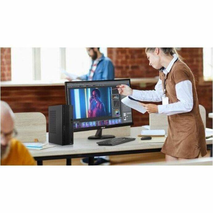 Alt View 1. ASUS - Asus ExpertCenter D7 D701SER-XS703 Desktop Computer - Intel Core i7 14th Gen i7-14700 - 16 GB - 512 GB SSD - Small Form - Black.