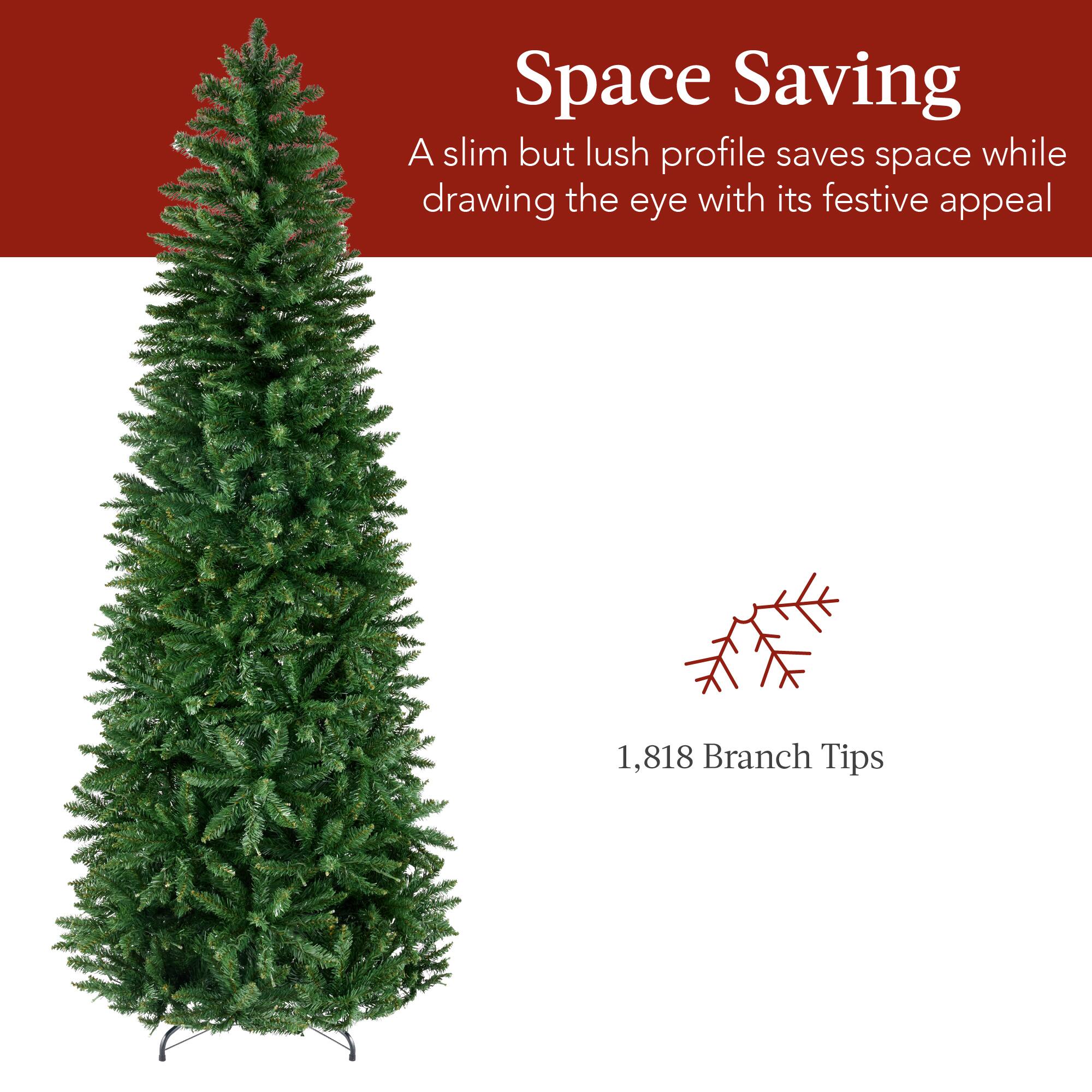 Space Saving

A slim but lush profile saves space while drawing the eye with its festive appeal

1,818 Branch Tips