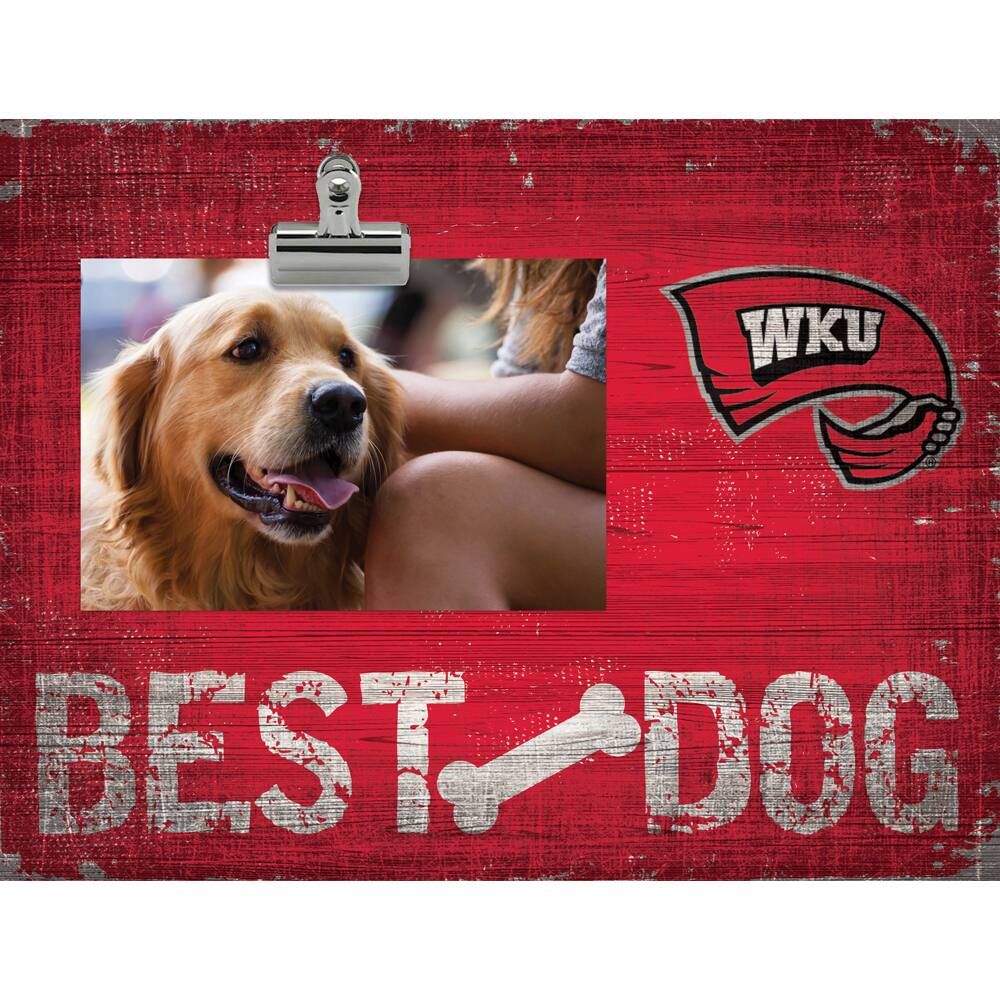 Western Kentucky Hilltoppers 10.5" x 8" Best Dog Clip Photo Frame