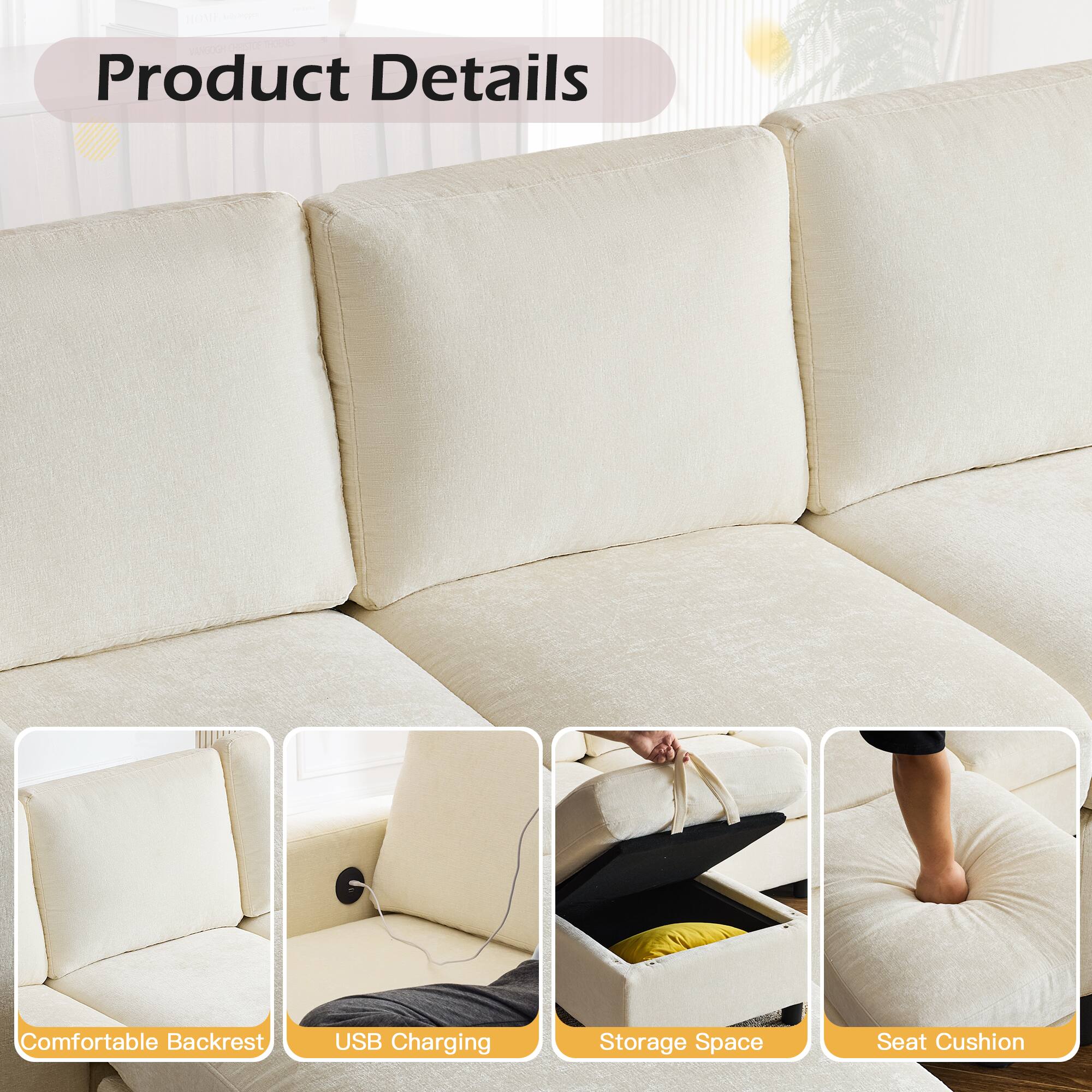 Product Details

- Comfortable Backrest
- USB Charging
- Storage Space
- Seat Cushion