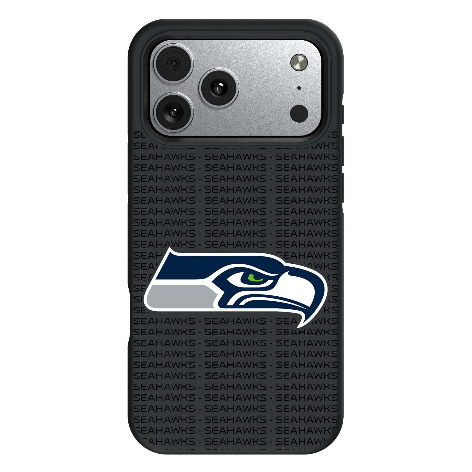 Keyscaper - NFL - Seattle Seahawks iPhone Text Backdrop Design Bump Case - 13 mini - Multicolor