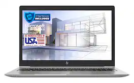 HP - ZBook 15U G5 15.6" Refurbished Laptop - Intel 8th Gen Core i7 with 32GB Memory - Intel UHD Graphics 620 - 512GB SSD - Silver