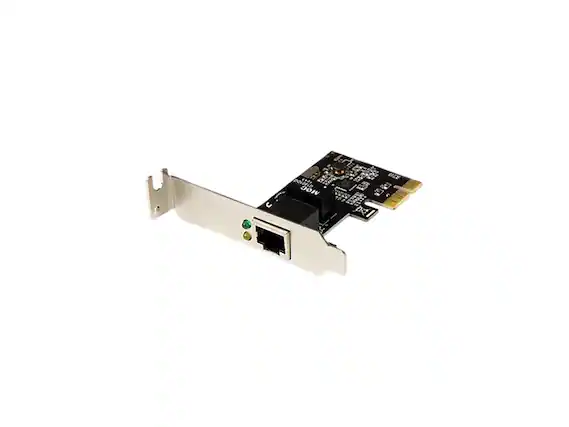 Front. StarTech.com - StarTech ST1000SPEX2L PCI-Express x1 Gigabit NIC Server Adapter Network Card - Low Profile.