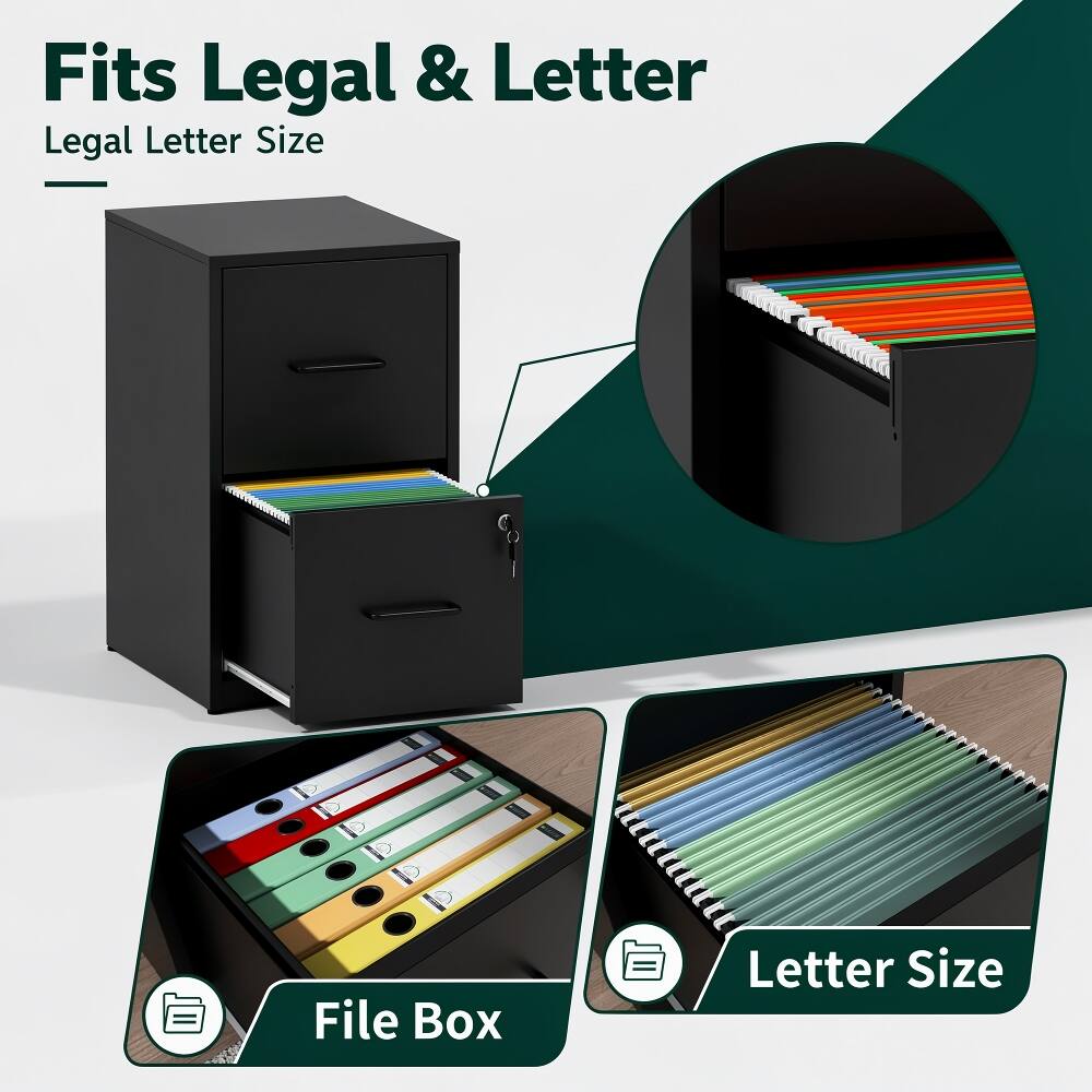 Fits Legal & Letter  
Legal Letter Size  

File Box  
Letter Size