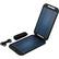 Alt View 15. Powertraveller - extreme Portable Solar Charger - Black.