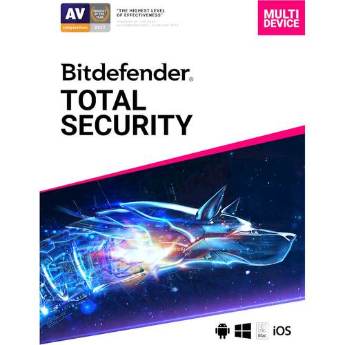 Bitdefender Total Security (5-Device) (1-Year Subscription) - Android|Mac|Windows|iOS was $89.99 now $19.99 (78.0% off)