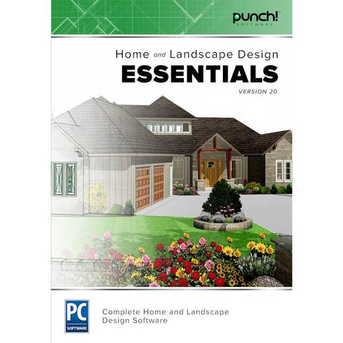 Punch! Software - Home and Landscape Design Essentials 19 - Windows