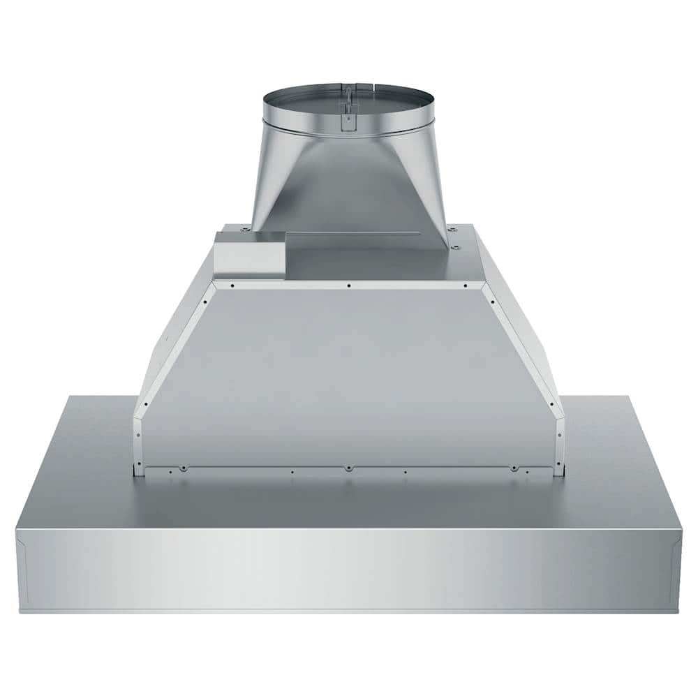 Front. GE - 20" Convertible Range Hood - Stainless steel.