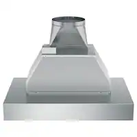 GE - 20 inches - Externally Vented & Recirculating - Range Hood Insert - Stainless Steel - Front_Zoom