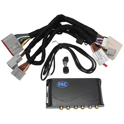 Angle. PAC - Amplifier Integration Interface for Select Ford and Lincoln Vehicles - Black/Blue.