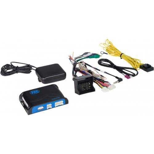 PAC - Radio Replacement and Steering Wheel Control Interface for Select Mercedes-Benz Vehicles - Black/Blue - Front_Zoom