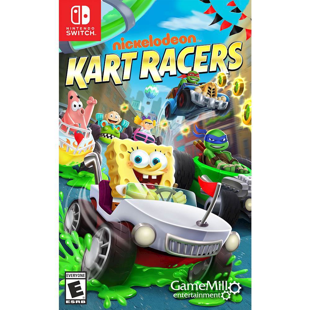 Front. GameMill Entertainment - Nickelodeon Kart Racers.