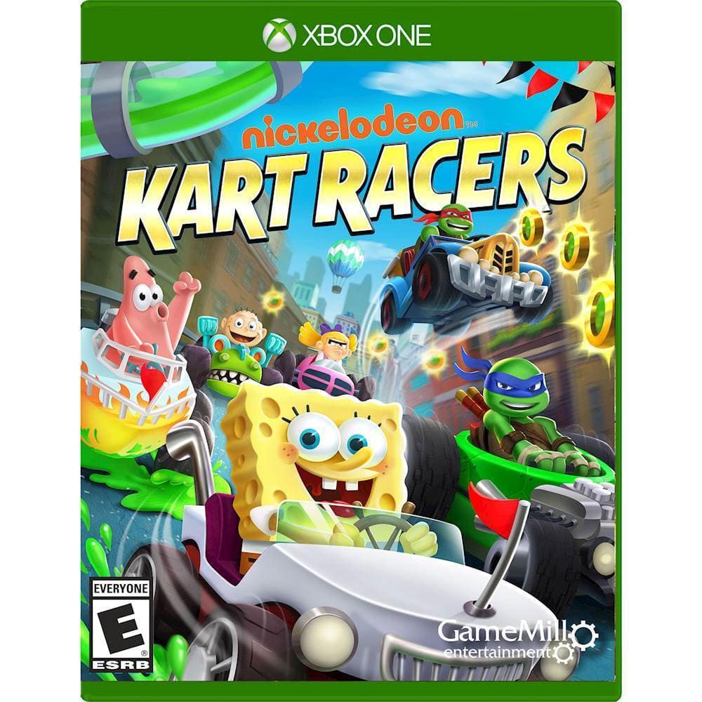 Front. GameMill Entertainment - Nickelodeon Kart Racers.