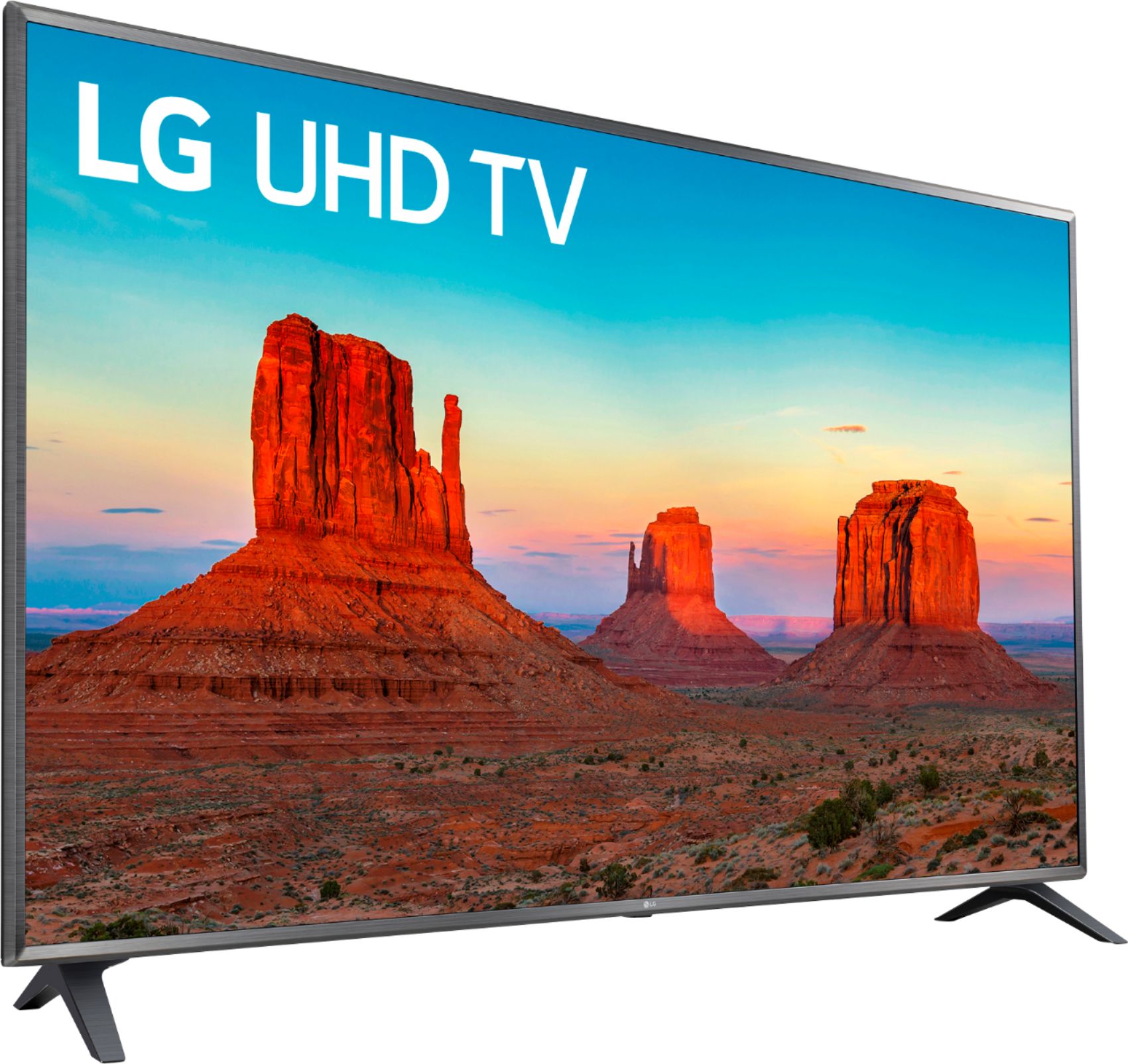 Angle View: LG - 75" Class UK6190 Series LED 4K UHD Smart webOS TV