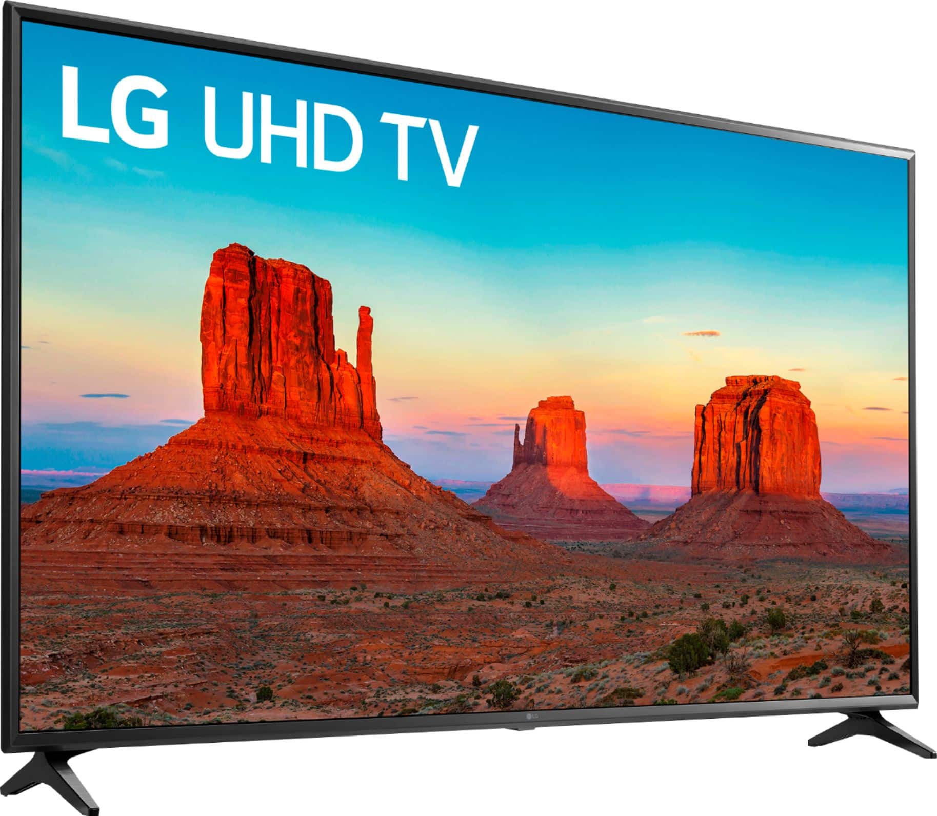 Angle. LG - 65" Class - LED - UK6090PUA Series - 2160p - Smart - 4K UHD TV with HDR.
