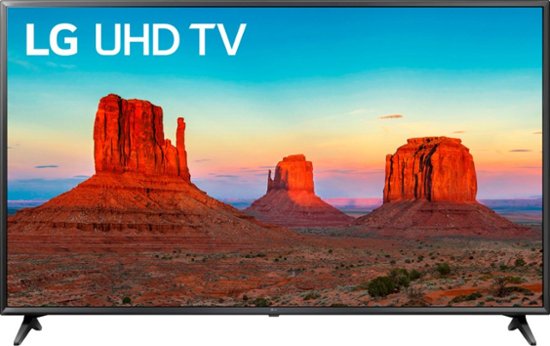 LG - 55" Class - LED - UK6090PUA Series - 2160p - Smart - 4K UHD TV with HDR - Front_Zoom. 1 of 12 Images & Videos. Swipe left for next.