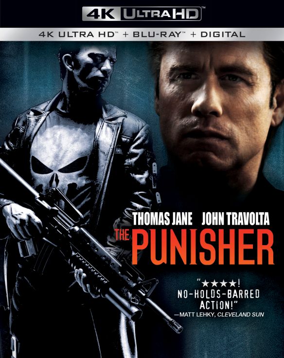 The Punisher [Includes Digital Copy] [4K Ultra HD Blu-ray/Blu-ray] [2004]