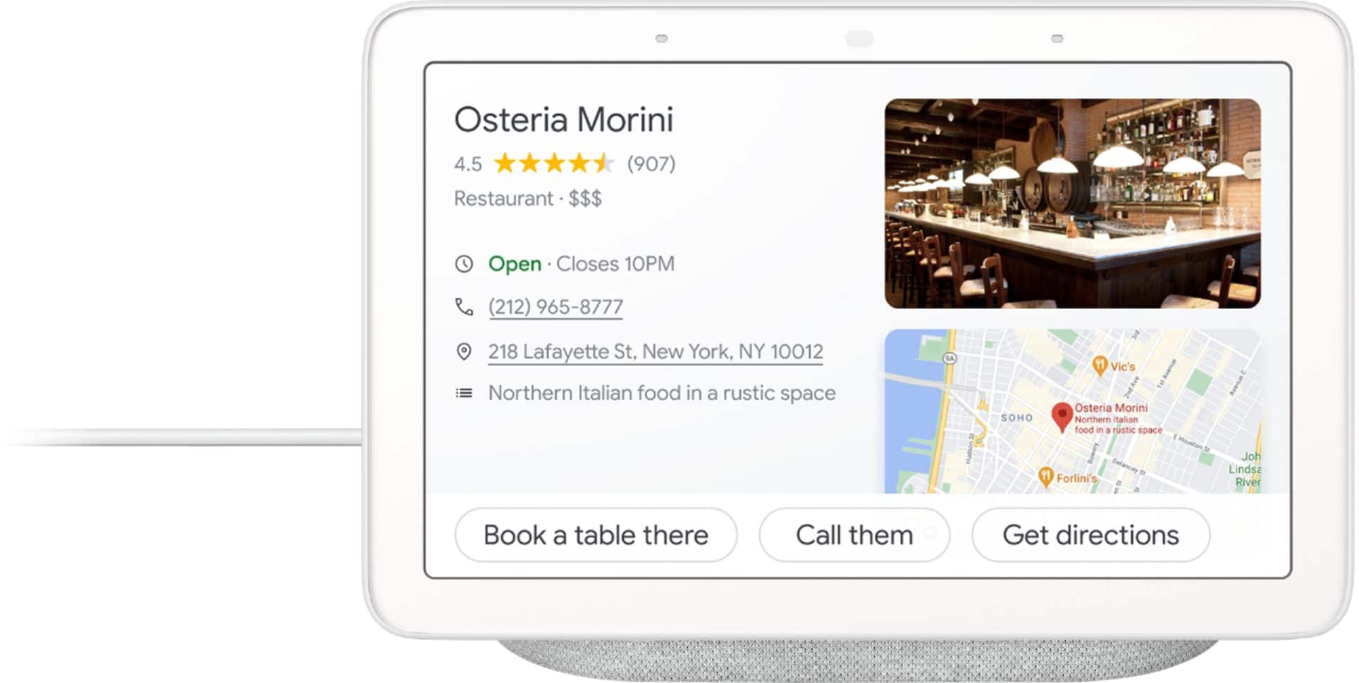 Alt View 24. Google - Nest Hub Smart Display with Google Assistant.