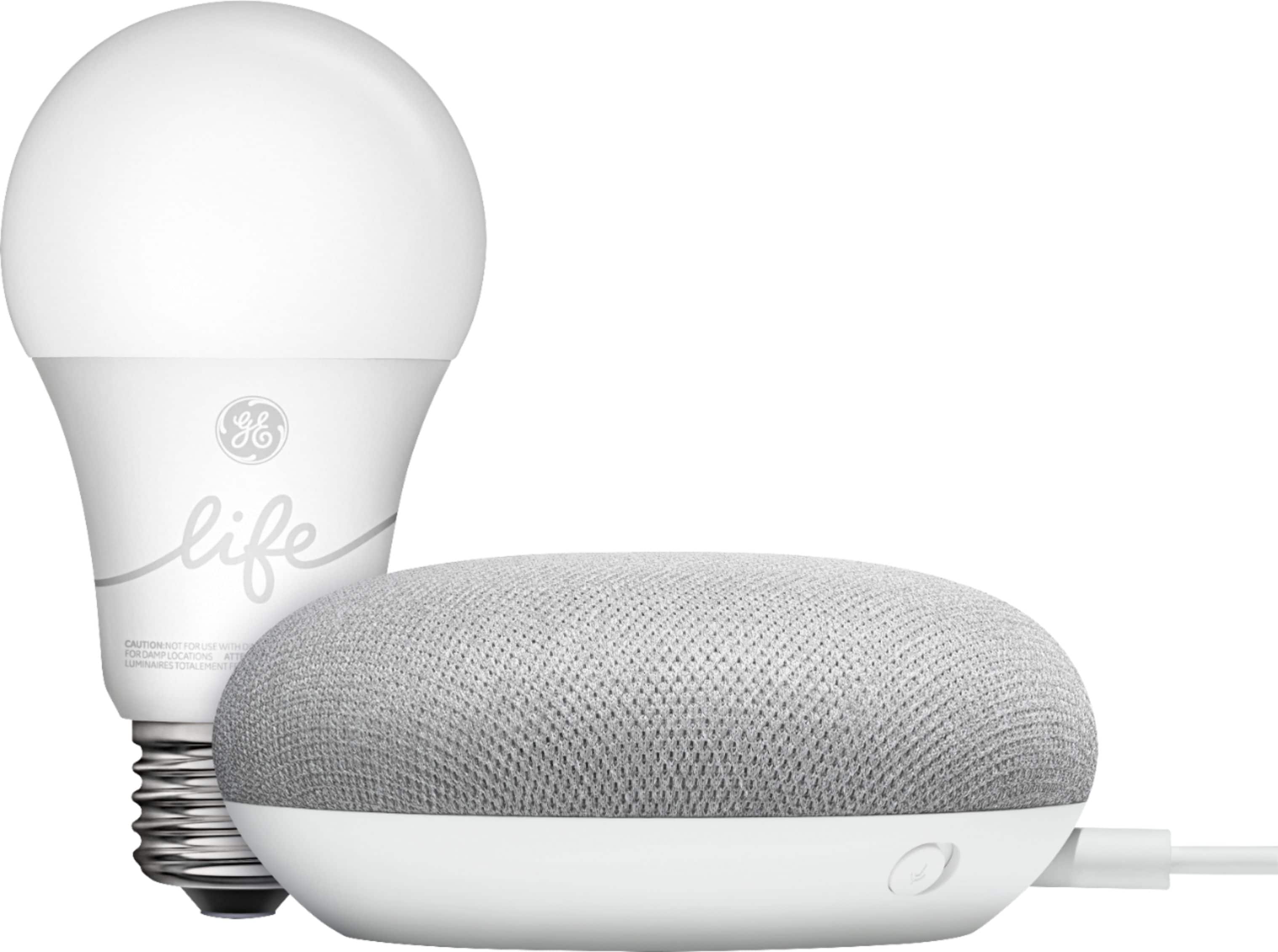 Front. Google - Smart Light Starter Kit with Google Assistant.