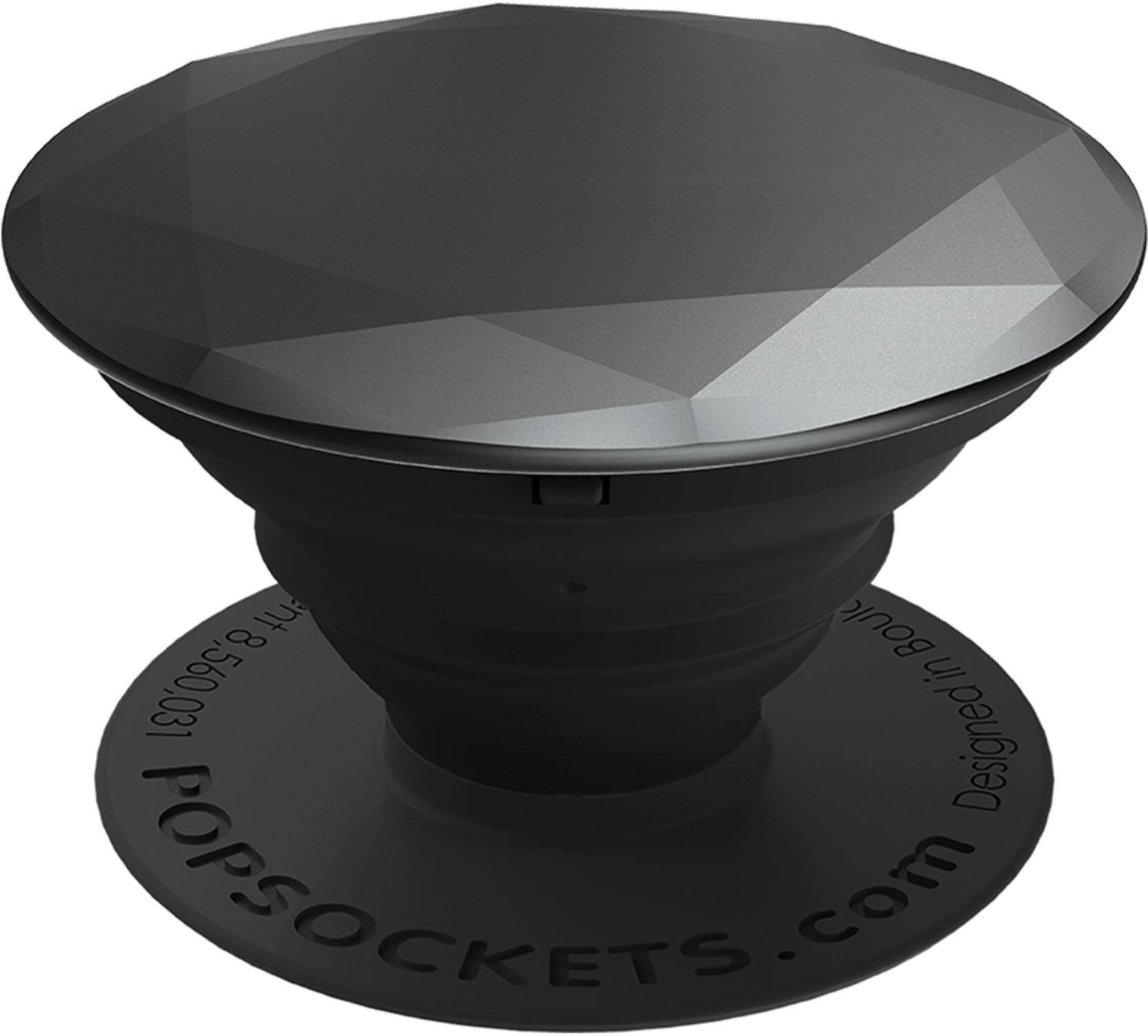 Alt View 11. PopSockets - Multifunctional Holder for Mobile Phones - Black (Accordion)/Black (Platform).