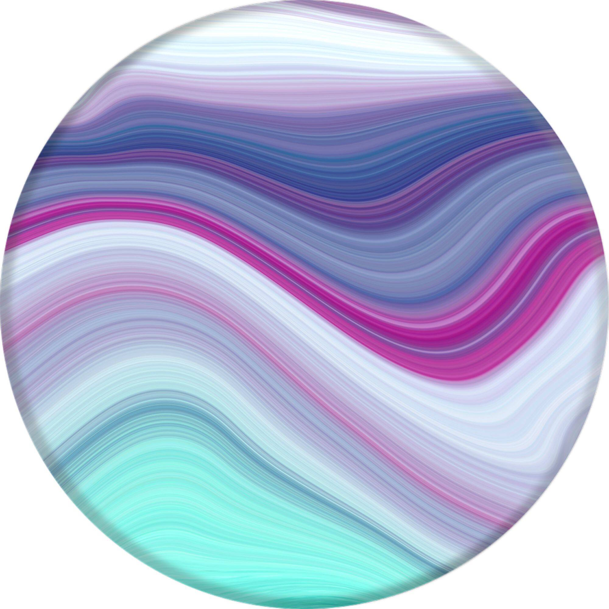 Alt View 12. PopSockets - Multifunctional Holder for Mobile Phones - Purple/Green/Blue.