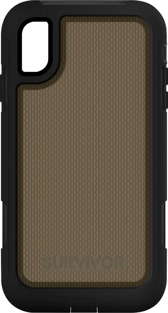 survivor extreme modular case for apple iphone xs max - black survivor extreme modular case for apple iphone xs max - black