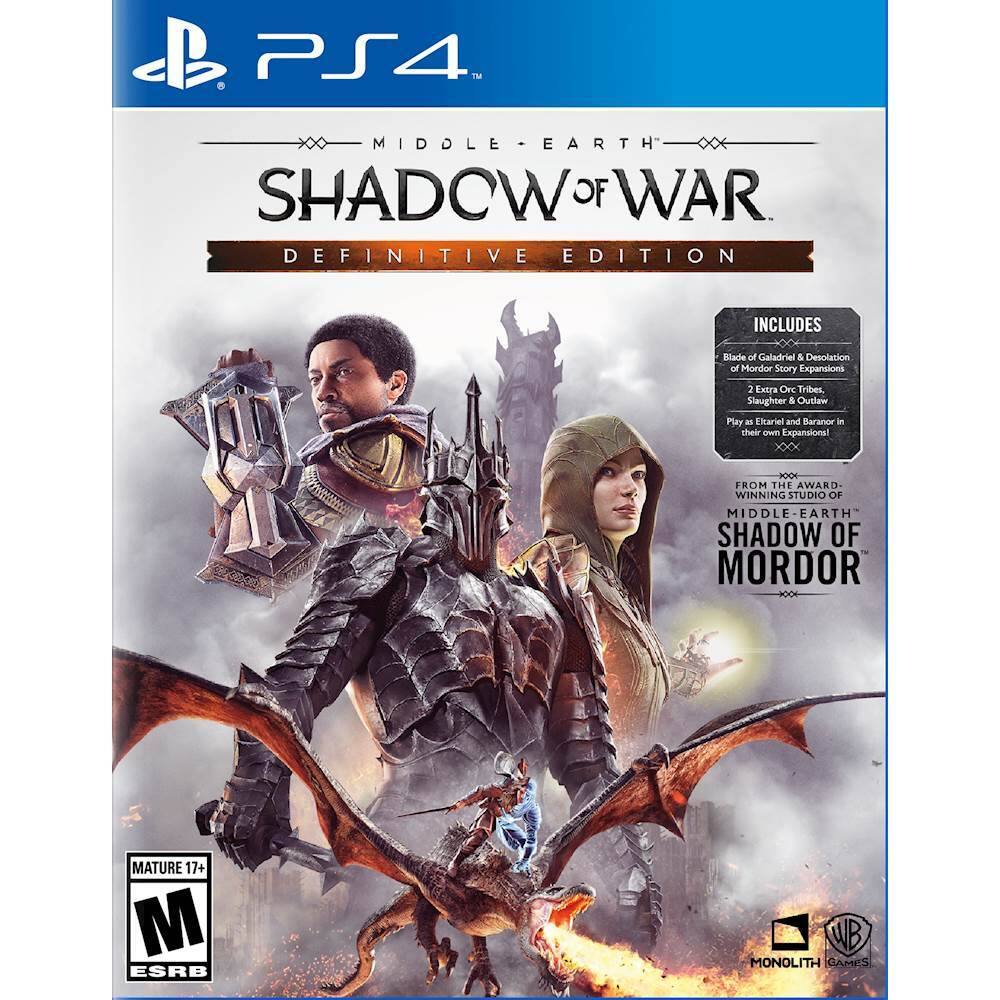 Front. WB Games - Middle-Earth: Shadow of War Definitive Edition. - M (Mature 17+)