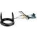 Left. ASUS - Dual-Band AC1200 Wireless PCI Express Network Card - Black.
