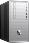 Angle Zoom. Pavilion Desktop - Intel Core i3 - 8GB Memory - 1TB Hard Drive + 128GB Solid State Drive - HP Finish In Natural Silver.