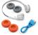 Alt View 11. JLab - Rewind Retro Wireless On-Ear Headphones - White.