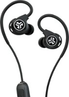 JLab - Fit Sport Fitness Earbuds Wireless In-Ear Headphones - Black - Front_Zoom