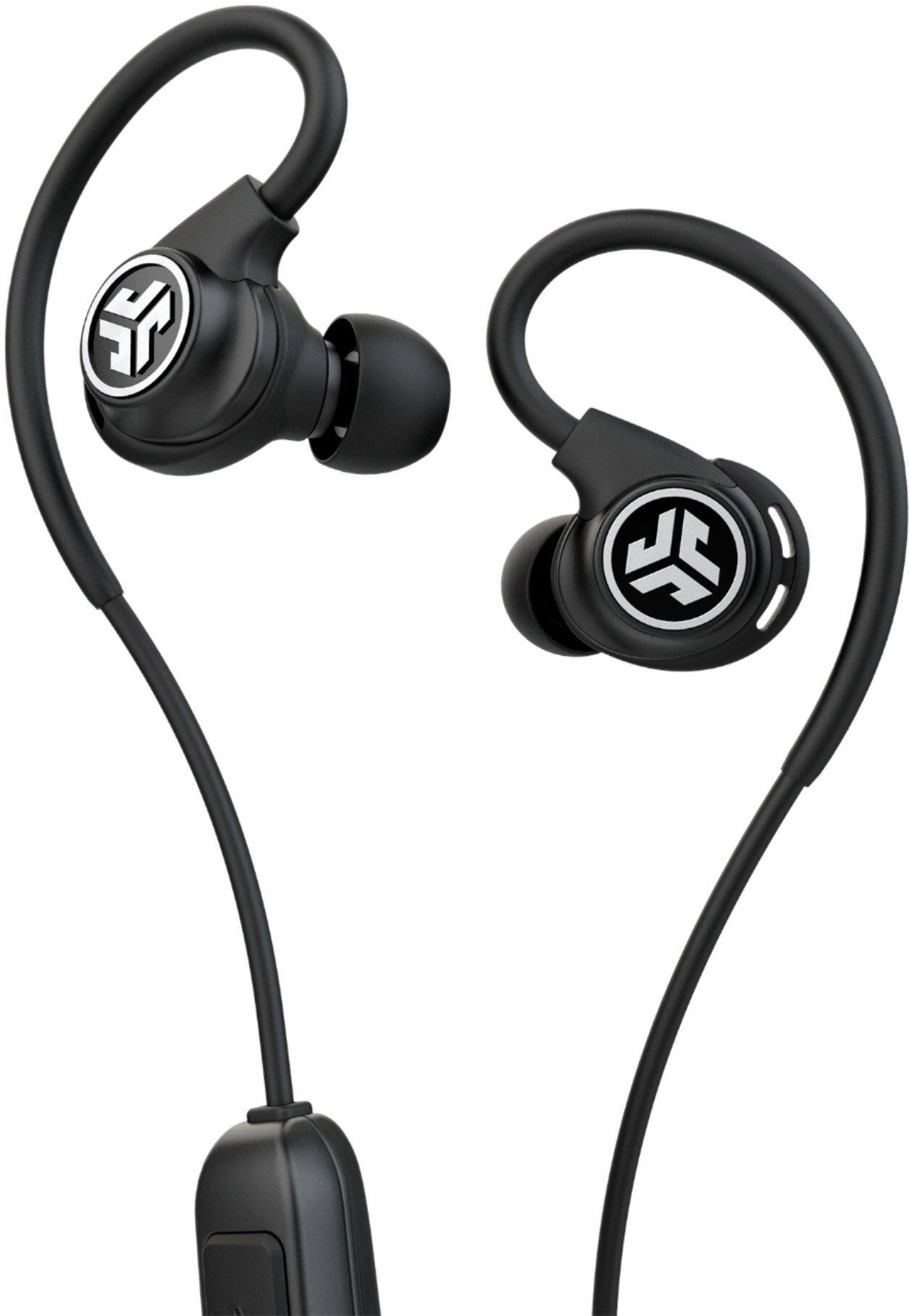 Alt View 12. JLab - Fit Sport Fitness Earbuds Wireless In-Ear Headphones - Black.