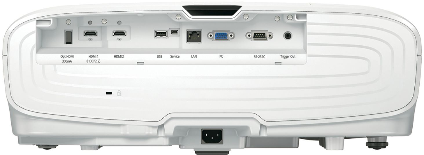 Back View: Core Innovations - 150” LCD Home Theater Projector - Black