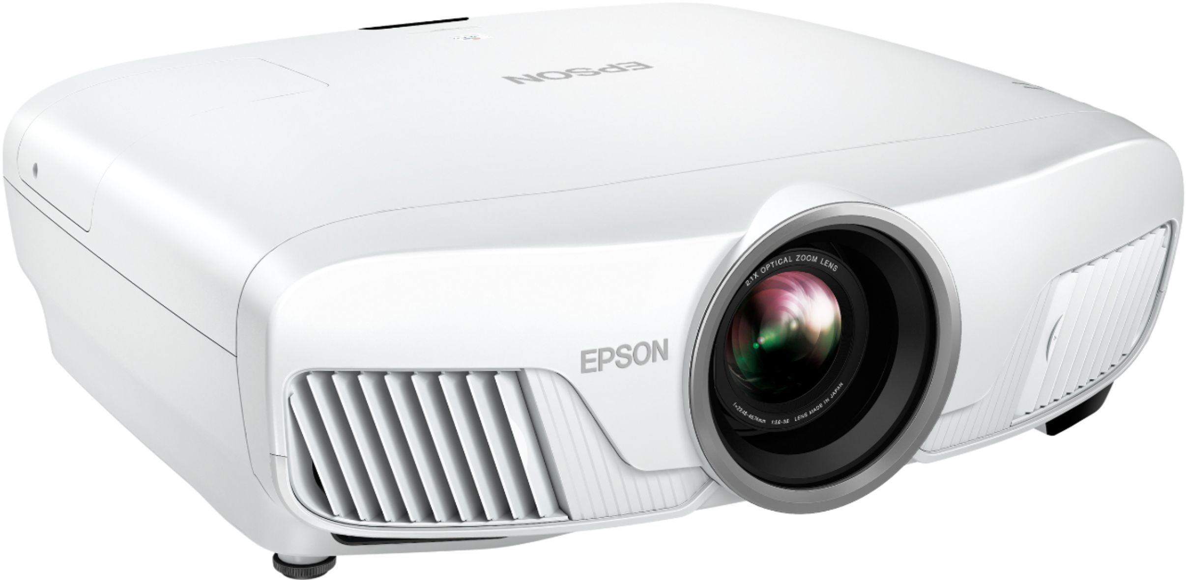 Angle View: Epson - Home Cinema 4010 4K 3LCD Projector with High Dynamic Range - White