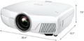 Left Zoom. Epson - Home Cinema 4010 4K 3LCD Projector with High Dynamic Range - White.