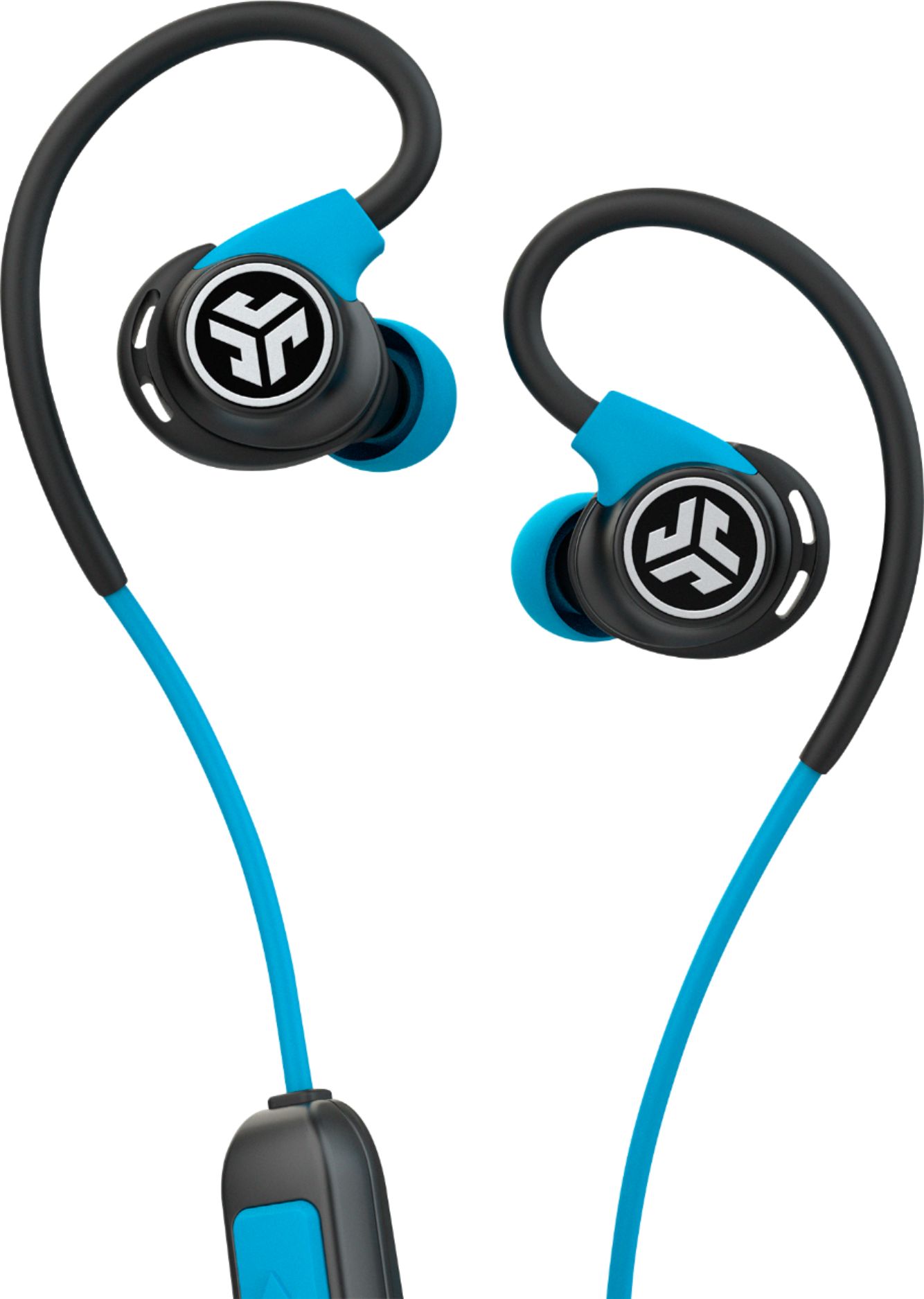 Jlab Audio Fit Sport Fitness Earbuds Wireless In Ear Headphones Black Blue