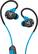 Front. JLab - Fit Sport Fitness Earbuds Wireless In-Ear Headphones - Black/Blue.