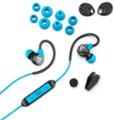 Alt View Zoom 11. JLab - Fit Sport Fitness Earbuds Wireless In-Ear Headphones - Black/Blue.