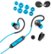 Alt View Zoom 11. JLab - Fit Sport Fitness Earbuds Wireless In-Ear Headphones - Black/Blue.