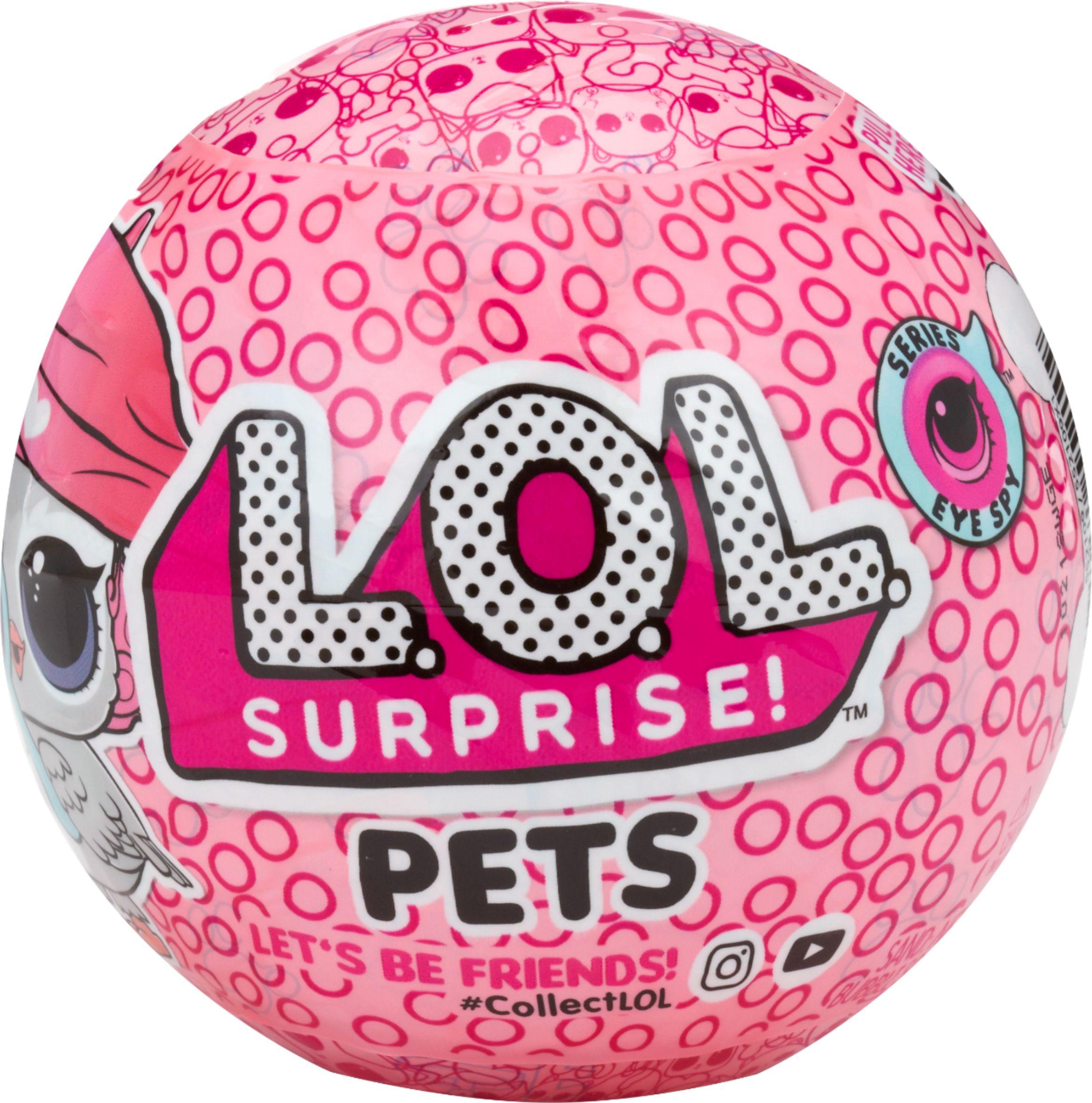 Angle View: LOL Pets Ball Assortment, Great Gift for Kids Ages 4 5 6+