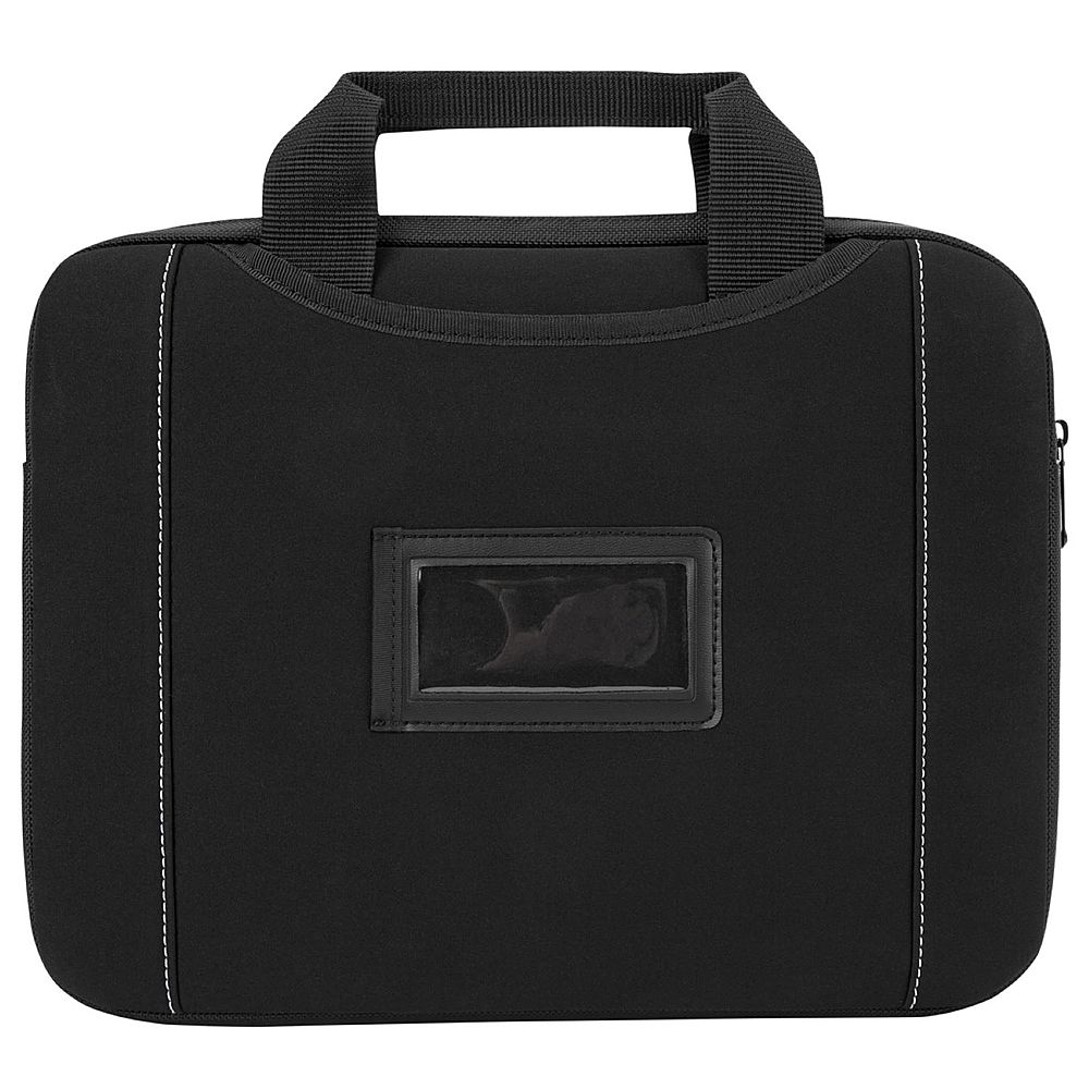 Back View: Targus - Safe Fit™ Universal 7-8.5” Rotating Tablet Case - Gray