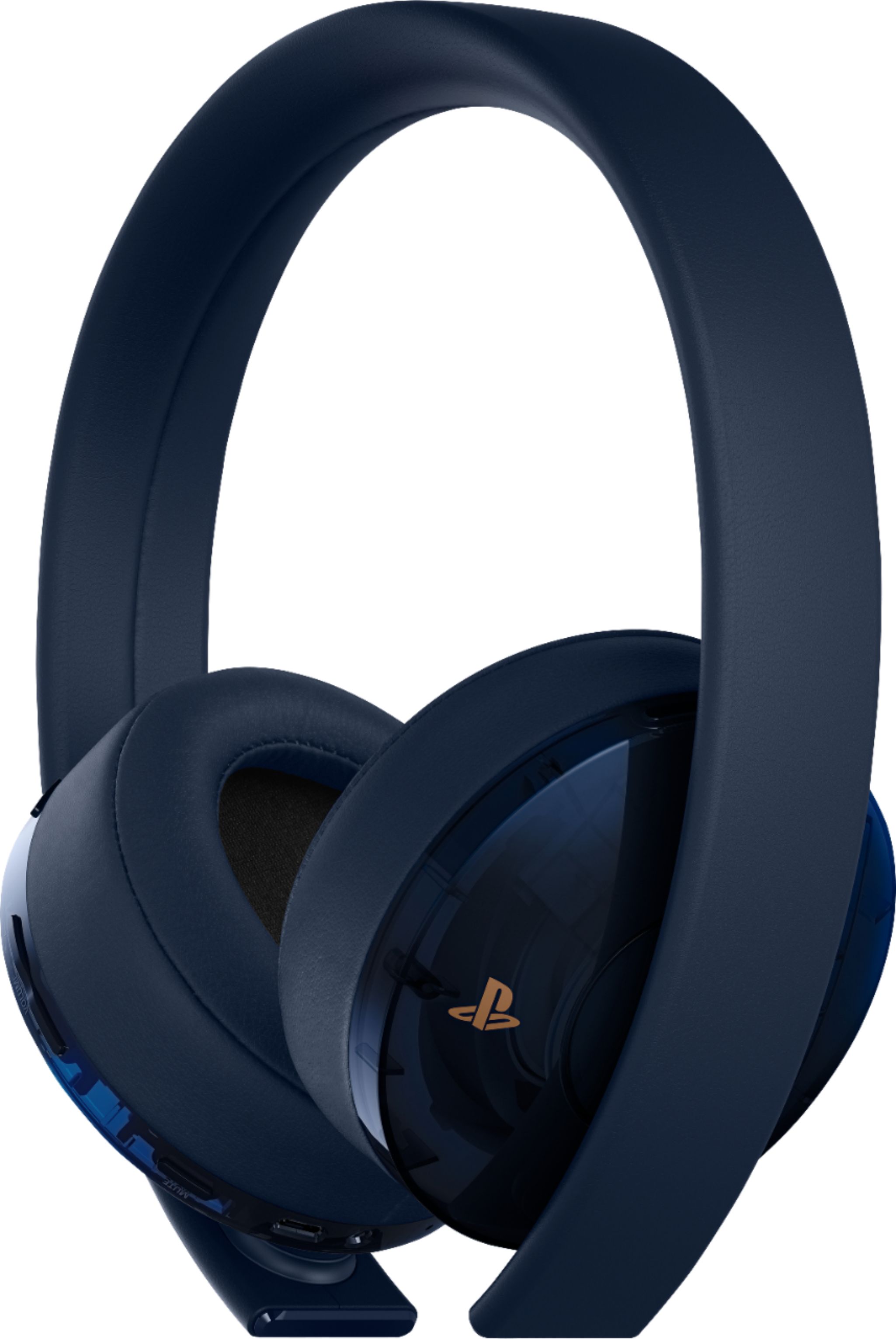 sony playstation gold wireless headset 500 million limited edition