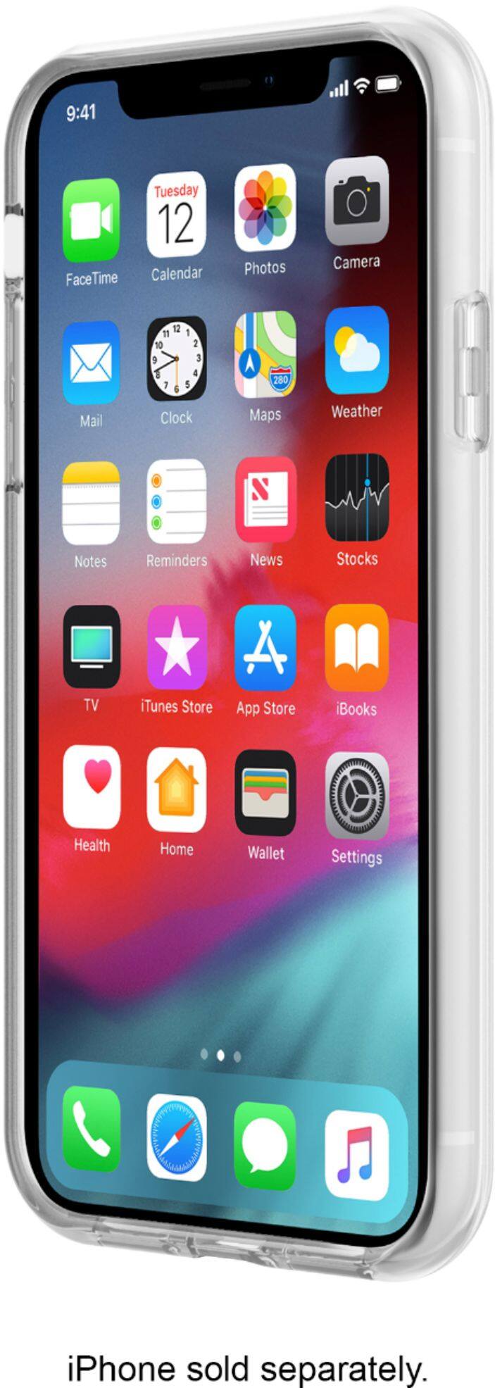 octane case for apple iphone xr - pure clear