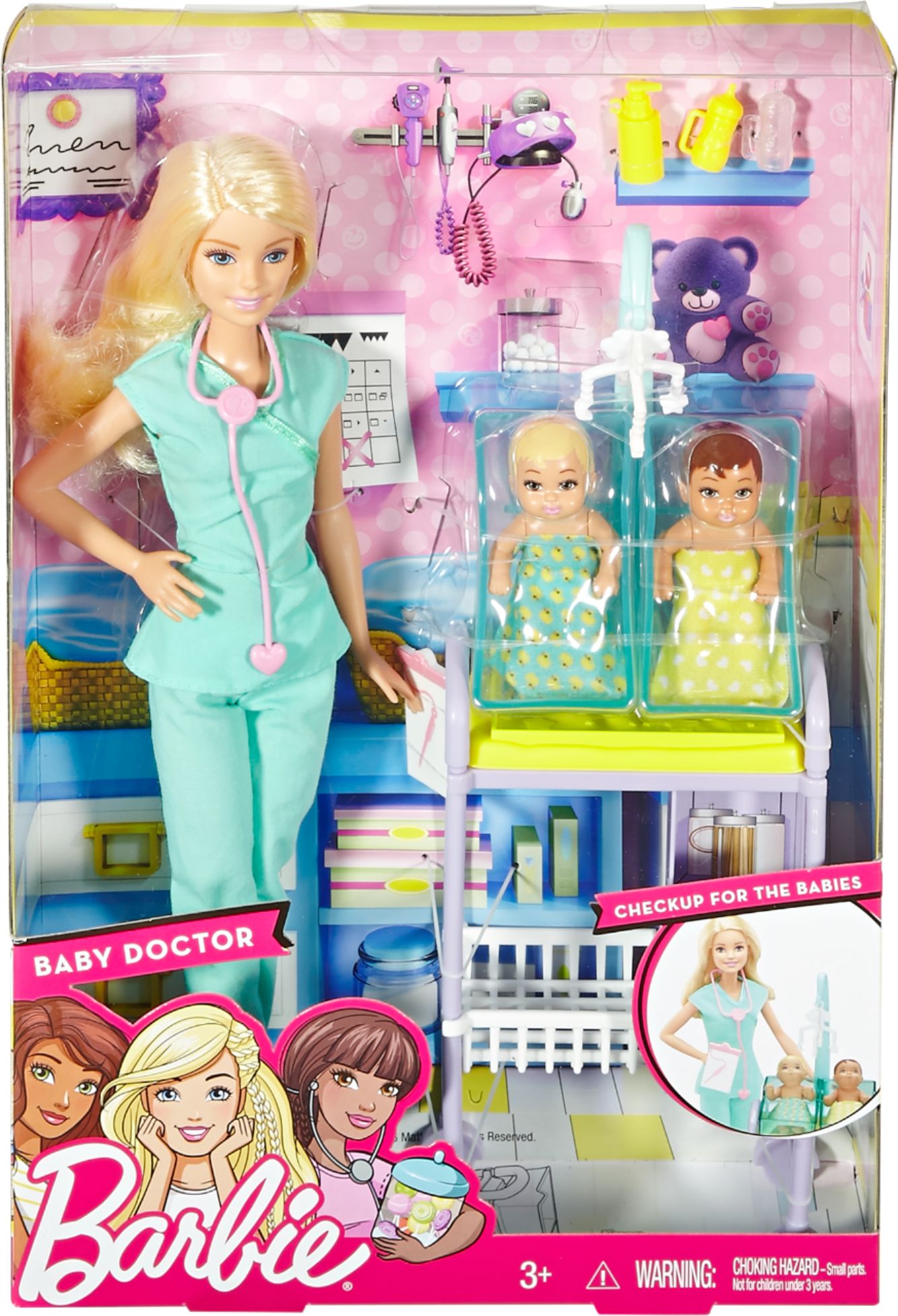 Excursie Fobie Elegantie Best Buy: Barbie Baby Doctor Doll DVG10