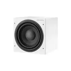 Front. Bowers & Wilkins - 600 Series 10" 500W Powered Subwoofer - White.