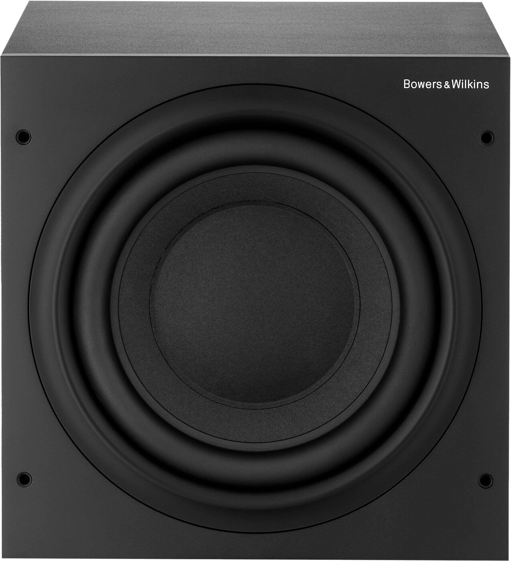 Left. Bowers & Wilkins - 600 Series 10" 500W Powered Subwoofer - Matte Black.