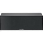 Front Zoom. Bowers & Wilkins - 600 Series Passive 2-Way Center-Channel Speaker - Black.