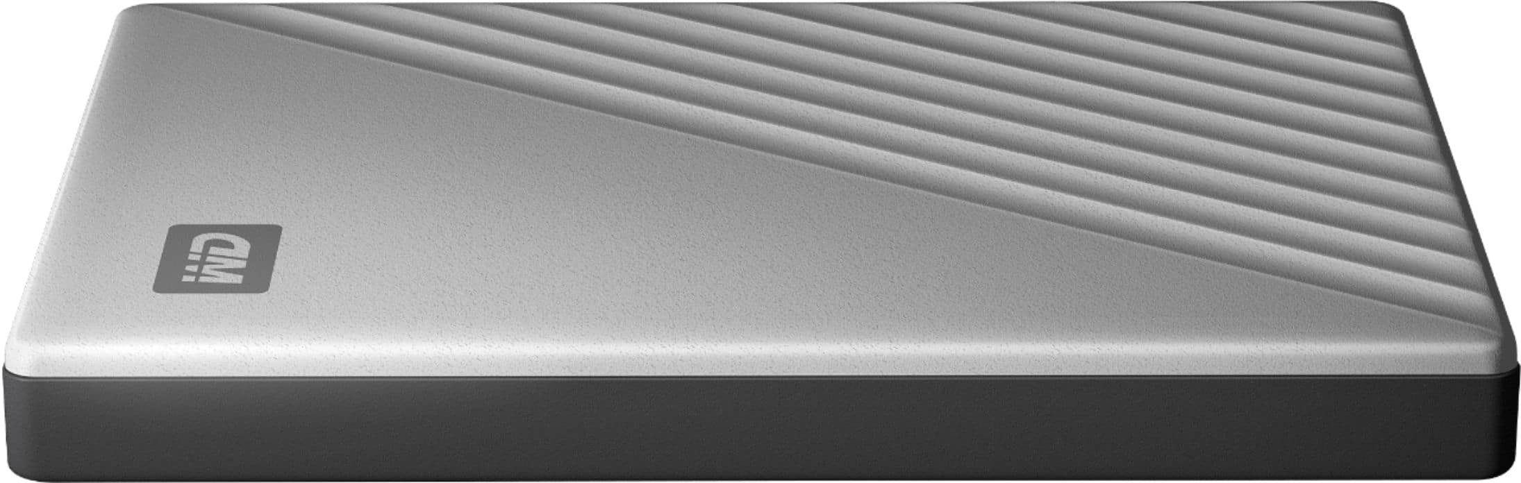 Alt View 12. WD - My Passport Ultra 2TB External USB 3.0 Portable Hard Drive - Silver.